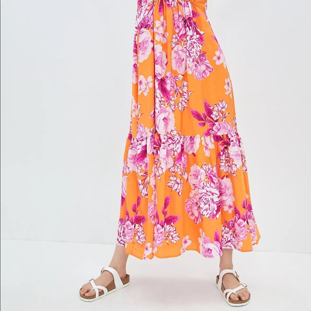 Anthropologie Gathered Maxi Dress - Picture 2 of 10